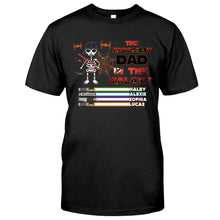 Load image into Gallery viewer, Personalized Halloween T-Shirt &amp; Hoodie for Dad | Spookiest Gift Idea
