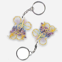 Load image into Gallery viewer, Personalized Disney Mouse Ears Keychain Custom Name Gift
