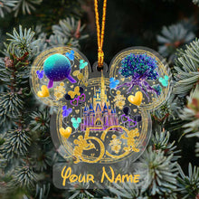 Load image into Gallery viewer, Personalized 50th Anniversary Magic Mouse Ears Ornament Custom Gift
