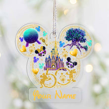 Load image into Gallery viewer, Personalized 50th Anniversary Magic Mouse Ears Ornament Custom Gift
