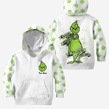 Load image into Gallery viewer, Personalized Christmas Weed Hoodie &amp; Leggings Set for Adults
