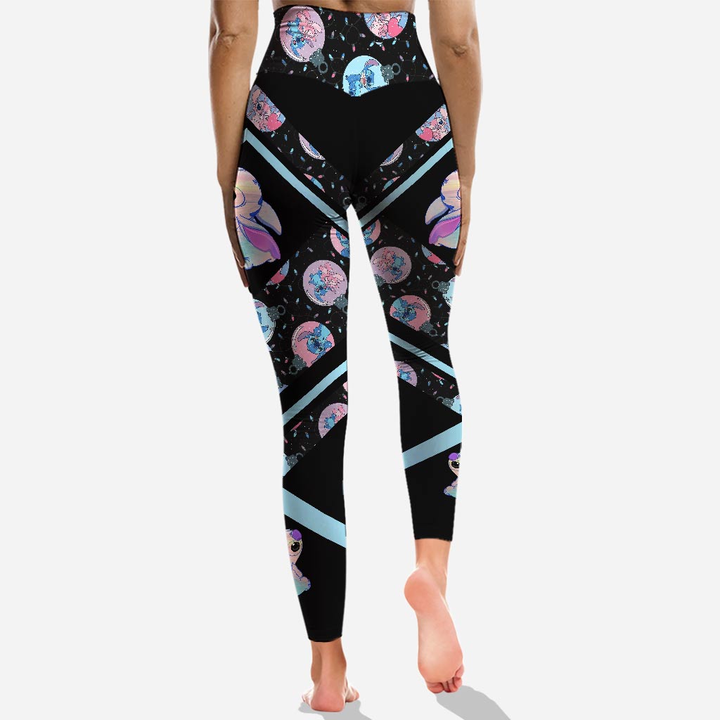 Personalized Ohana Hoodie & Leggings Set Custom Name Gift for Christmas