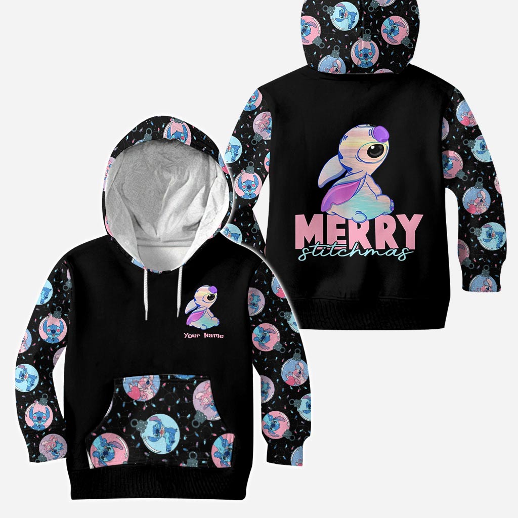 Personalized Ohana Hoodie & Leggings Set Custom Name Gift for Christmas