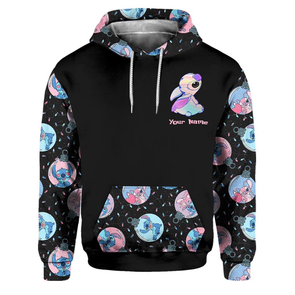 Personalized Christmas Ohana Hoodie & Sweatpants for Family Gift
