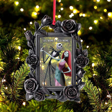 Load image into Gallery viewer, Personalized Nightmare Before Christmas Ornament Custom Name Gift
