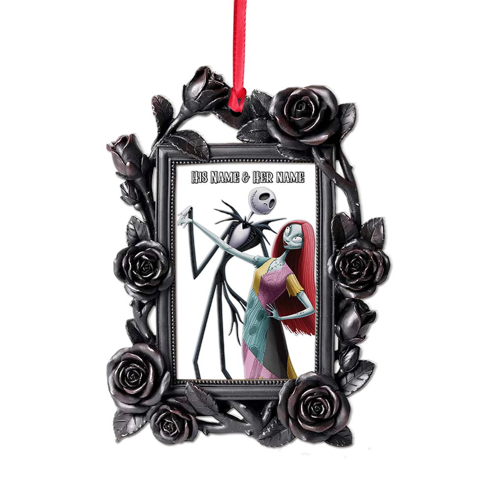 Personalized Nightmare Before Christmas Ornament Custom Name Gift