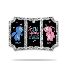 Load image into Gallery viewer, Personalized Scalloped Aluminium Christmas Ornament Gift for Partner
