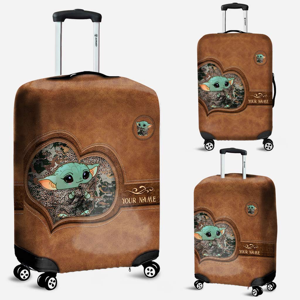 Personalized Force Luggage Cover Custom Name Travel Gift
