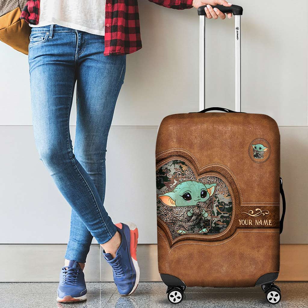 Personalized Force Luggage Cover Custom Name Travel Gift
