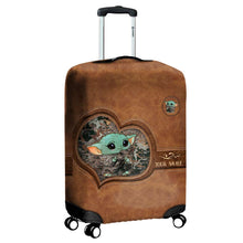 Load image into Gallery viewer, Personalized Force Luggage Cover Custom Name Travel Gift
