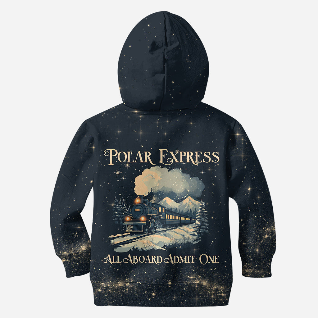 Personalized Polar Express Christmas Hoodie & Leggings Set