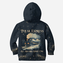 Load image into Gallery viewer, Personalized Polar Express Christmas Hoodie &amp; Leggings Set
