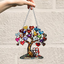 Load image into Gallery viewer, Personalized Nightmare Window Hanging Suncatcher Ornament Gift for Couples
