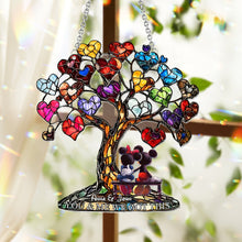 Load image into Gallery viewer, Personalized Window Hanging Suncatcher Ornament Unique Gift for Couples
