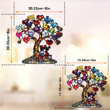 Load image into Gallery viewer, Personalized Window Hanging Suncatcher Ornament Unique Gift for Couples
