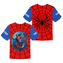 Load image into Gallery viewer, Personalized Spider Alphabet Kids T-Shirt &amp; Shorts Set
