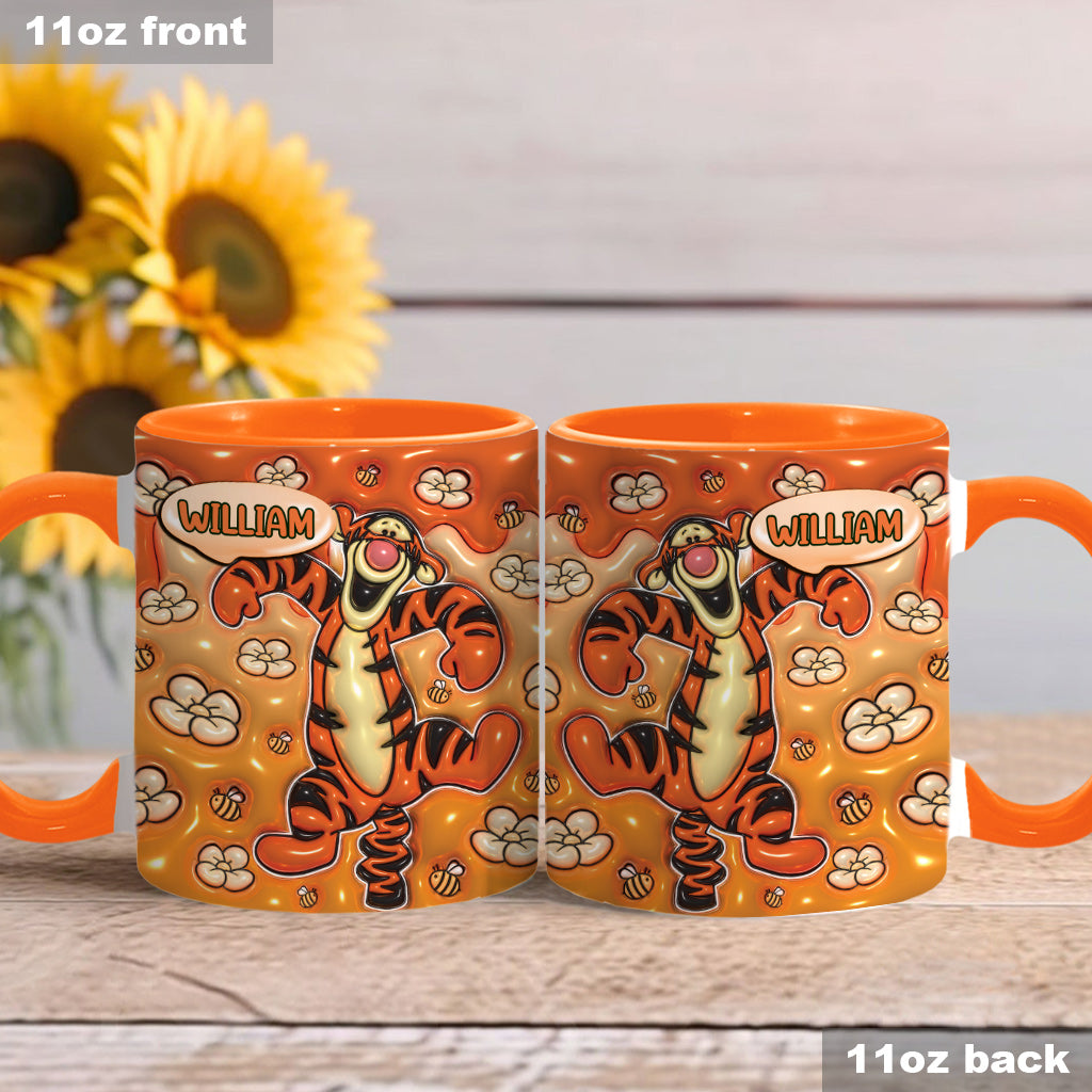 Personalized Mouse Accent Mug Custom Name Gift for Kids