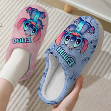 Load image into Gallery viewer, Personalized Ohana Slippers Custom Name Gift for Kids

