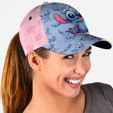 Load image into Gallery viewer, Personalized Classic Cap with Stitch Design for Kids – Custom Name Gift
