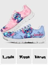 Load image into Gallery viewer, Personalized Ohana Sneakers Custom Name for Kids &amp; Adults
