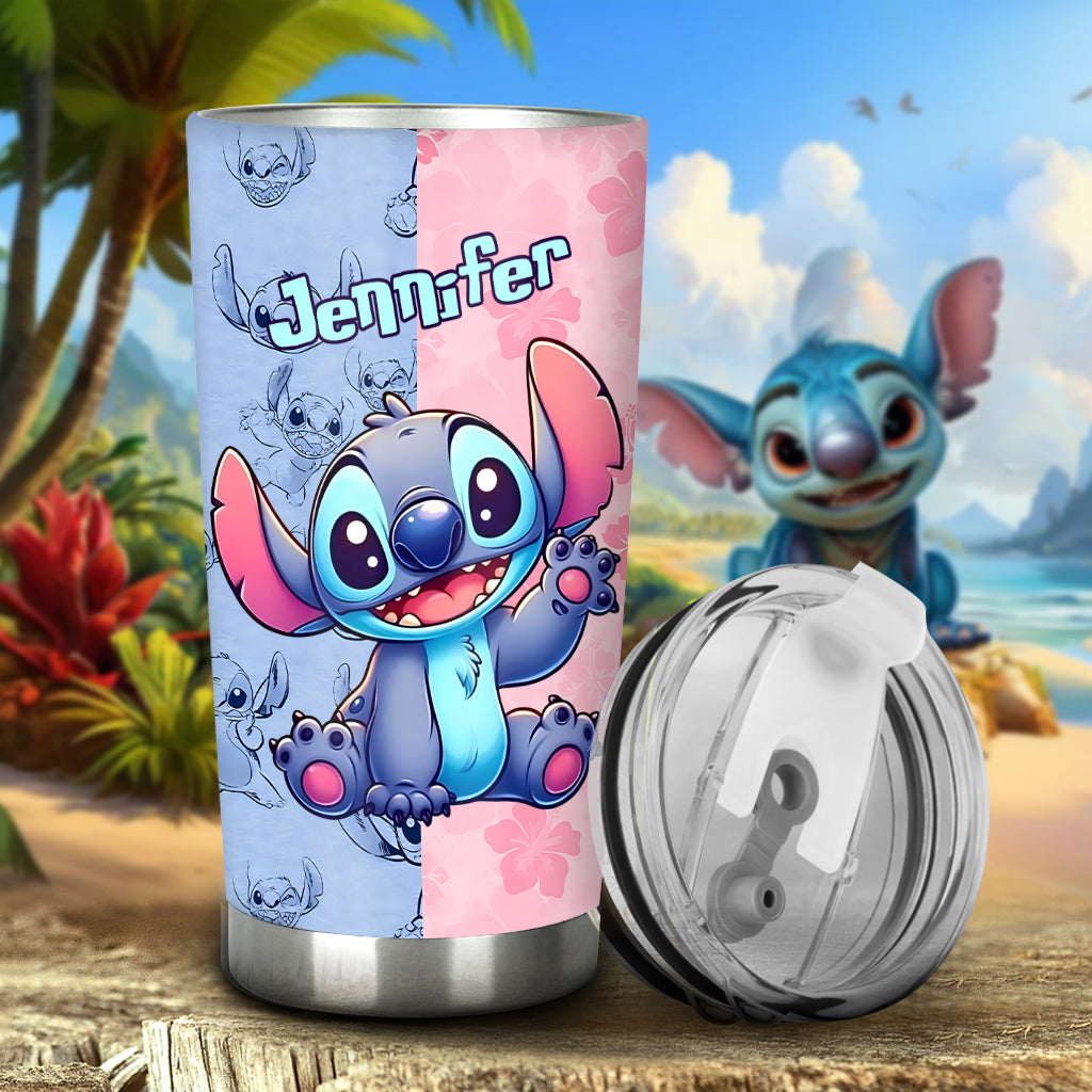 Personalized Ohana Tumbler Custom Name Unique Gift Idea