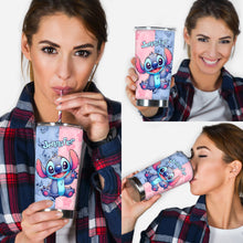 Load image into Gallery viewer, Personalized Ohana Tumbler Custom Name Unique Gift Idea
