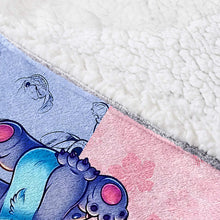 Load image into Gallery viewer, Personalized Ohana Blanket Hoodie Custom Name Gift for Kids
