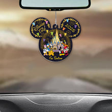Load image into Gallery viewer, Personalized Disney Photo Car Ornament Custom Name Gift
