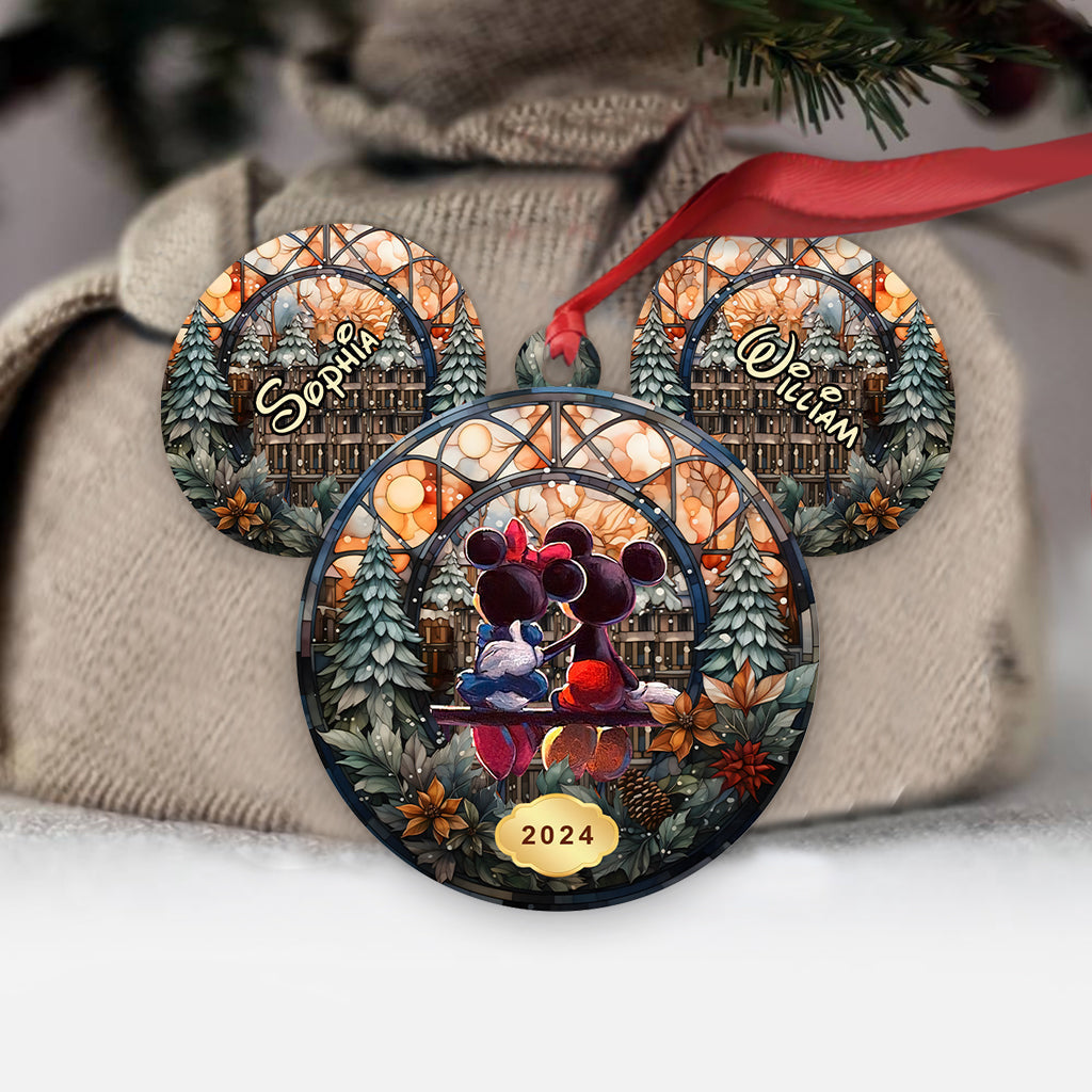 Personalized Mouse Ornament Custom Name Christmas Gift