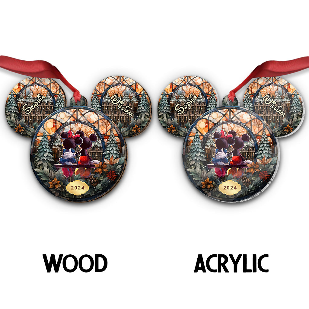Personalized Mouse Ornament Custom Name Christmas Gift