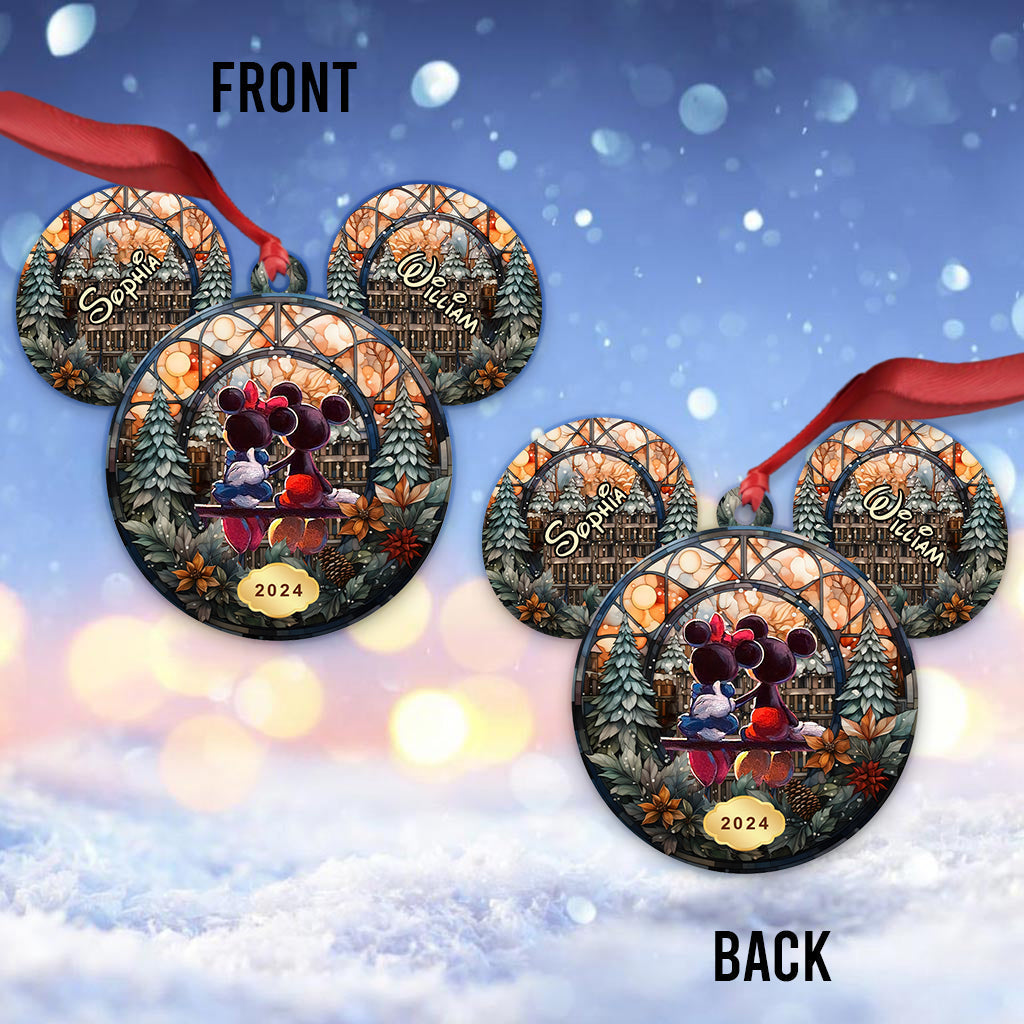 Personalized Mouse Ornament Custom Name Christmas Gift