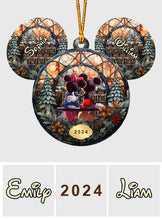 Load image into Gallery viewer, Personalized Mouse Ornament Custom Name Christmas Gift
