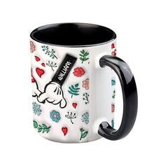 Load image into Gallery viewer, Personalized You &amp; Me Accent Mug Custom Names Gift for Couple
