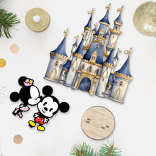 Load image into Gallery viewer, Personalized 2 Layered Freestanding Mouse Gift for Couples | GradoCreations
