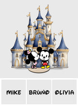 Load image into Gallery viewer, Personalized 2 Layered Freestanding Mouse Gift for Couples | GradoCreations
