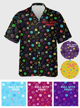 Load image into Gallery viewer, Personalized RPG Hawaiian Shirt with Pride Design for Players
