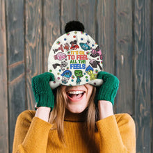 Load image into Gallery viewer, Personalized Beanie Hat Custom Name Gift for Kids &amp; Teens
