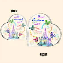 Load image into Gallery viewer, Personalized Acrylic Plaque Custom Shaped Best Grandma Gift
