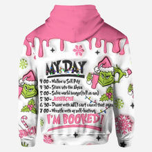 Load image into Gallery viewer, Personalized Christmas Grinch Hoodie and Leggings Set Gift
