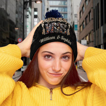 Load image into Gallery viewer, Personalized Nightmare Before Christmas Beanie Hat for Couples Gift
