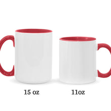 Load image into Gallery viewer, Personalized Accent Mug Best Friends Custom Name Gift
