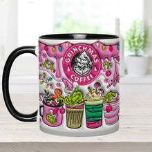 Load image into Gallery viewer, Personalized Grinchmas Coffee Accent Mug Custom Gift for Christmas
