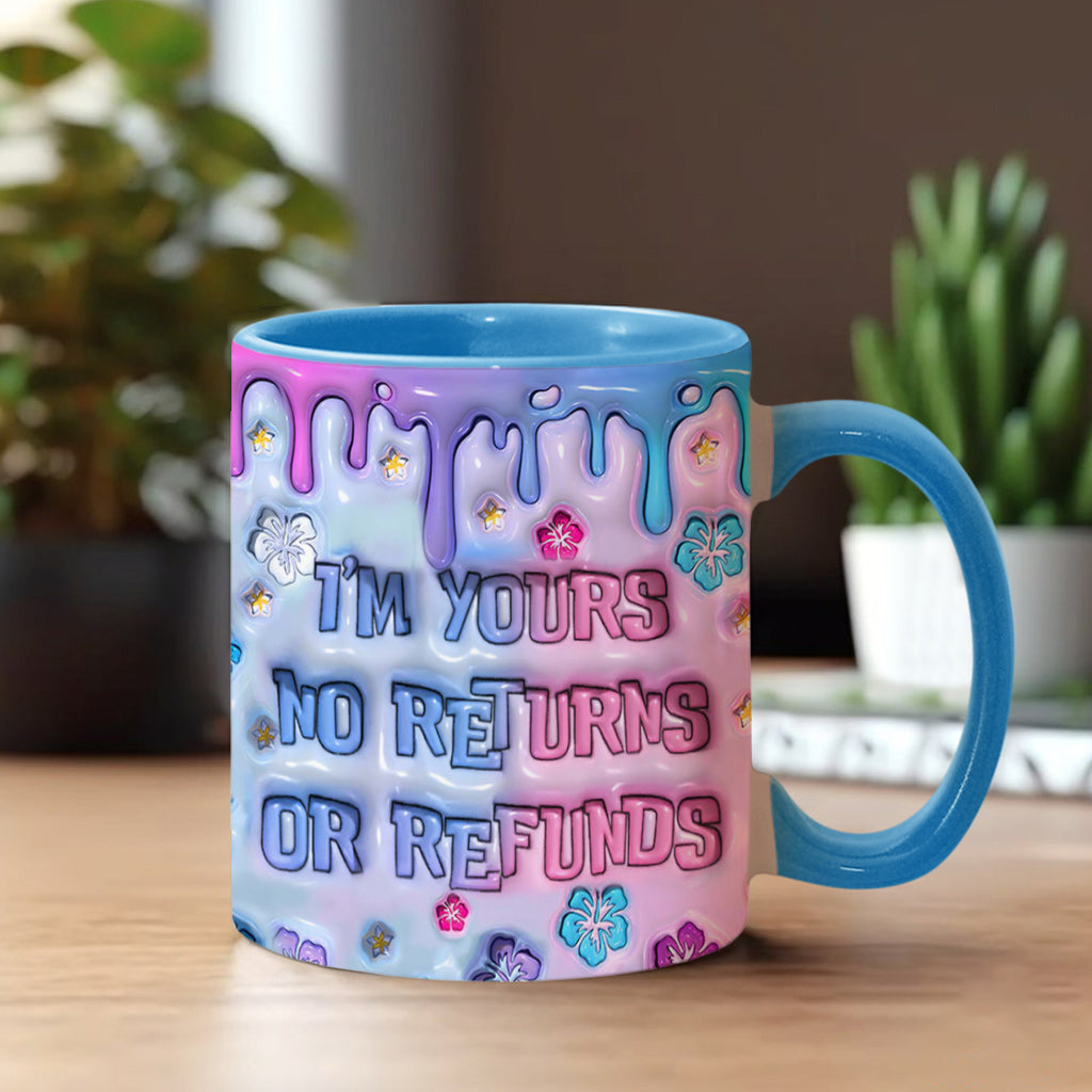 Personalized Ohana Accent Mug Custom Name Gift for Partner