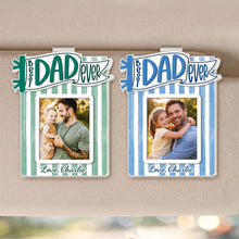 Load image into Gallery viewer, Personalized Dad Car Visor Photo Clip Gift for Father's Day
