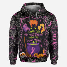 Load image into Gallery viewer, Personalized Breast Cancer Awareness All Over Shirt for Halloween
