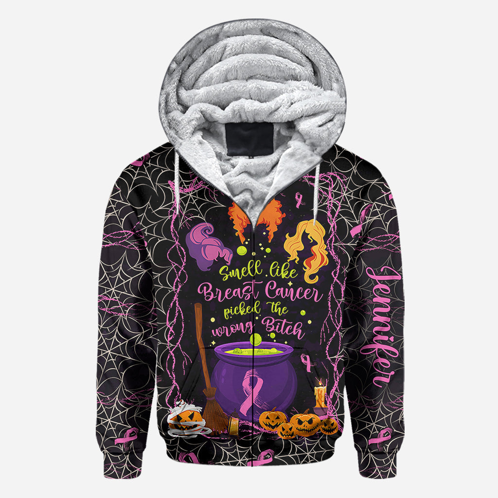 Personalized Breast Cancer Awareness All Over Shirt for Halloween
