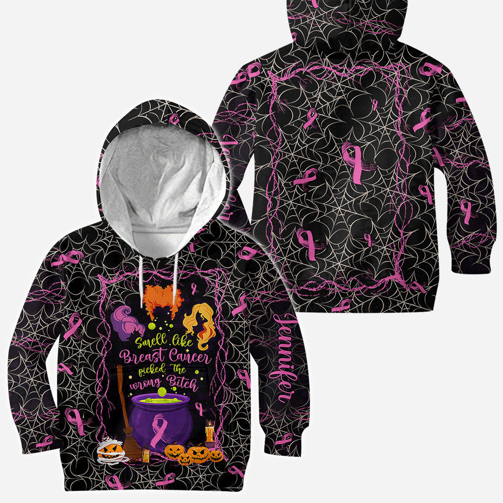 Personalized Breast Cancer Awareness All Over Shirt for Halloween