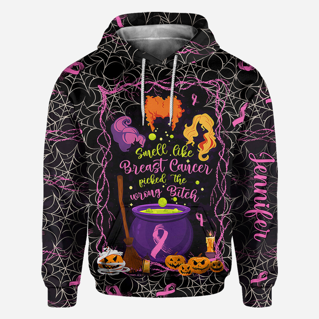 Personalized Breast Cancer Awareness All Over Shirt for Halloween