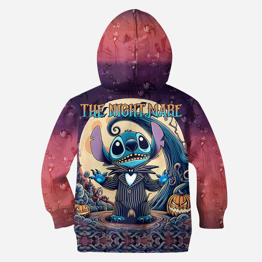 Personalized Nightmare Ohana Hoodie and Leggings Set for Halloween Gift
