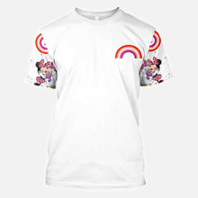 Load image into Gallery viewer, Personalized All-Over Print LGBT Support T-Shirt and Hoodie for Couple Gift
